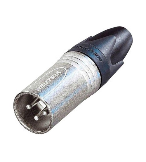 Neutrik NC3MXX XLR Cable Connector Male 3 Pole Nickel Housing